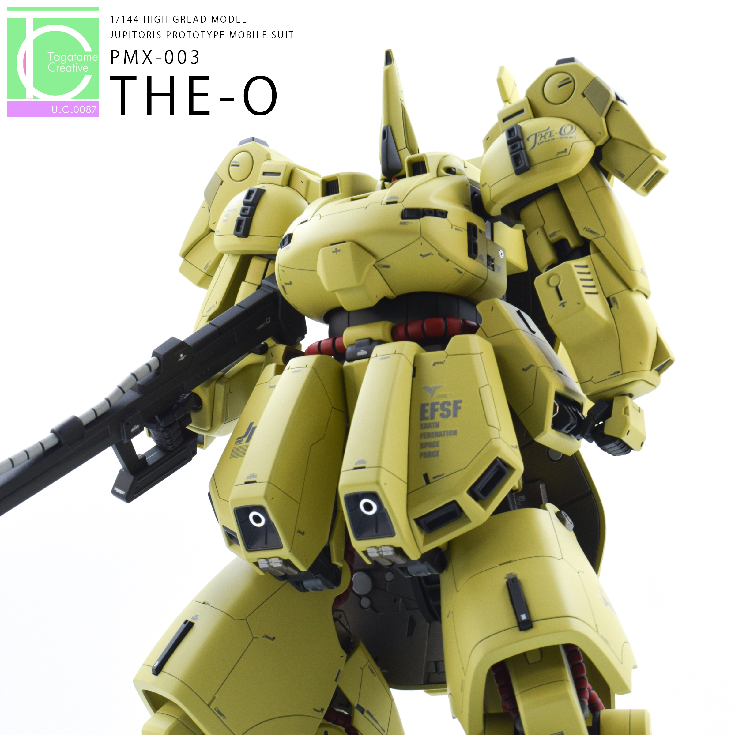 hguc ジ・o 塗装改修完成品模型・プラモデル